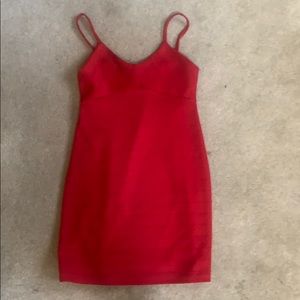 Cheryl Kids Burgundy bandage dress
